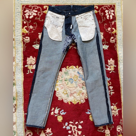 J Crew 484 Slim Raw Ridgid Jeans 30 x 32 Japanese Kaihara - Picture 5 of 14